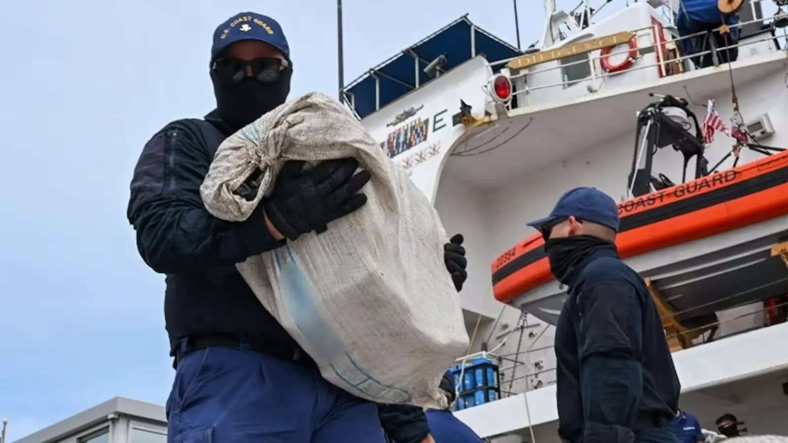 US Coast Guard seizes 5 tons of narcotics worth over $64.5 million in Caribbean Sea bust