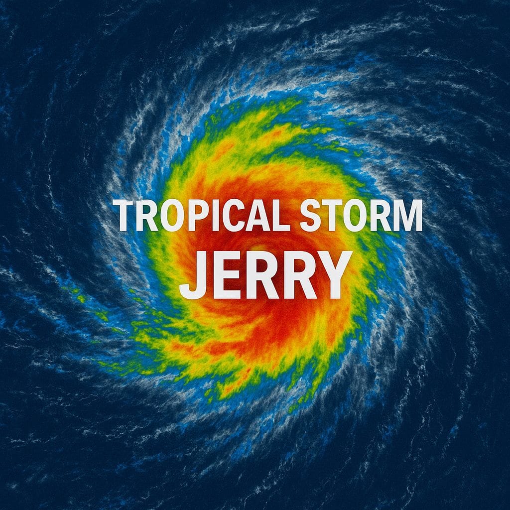 TS Jerry forecast to become a hurricane soon, watches in place for Antigua and Barbuda