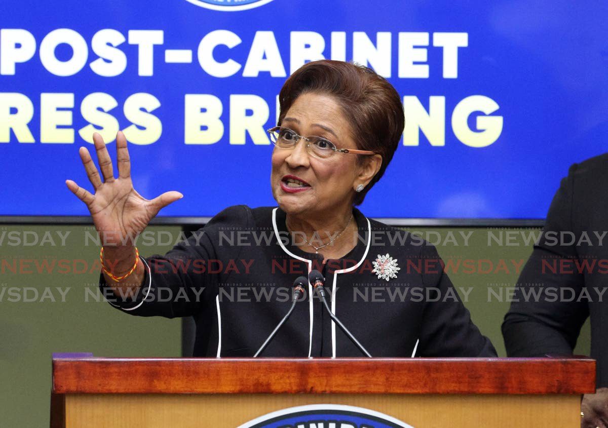 Kamla: PNM protecting drug mafia, undermining TT safety