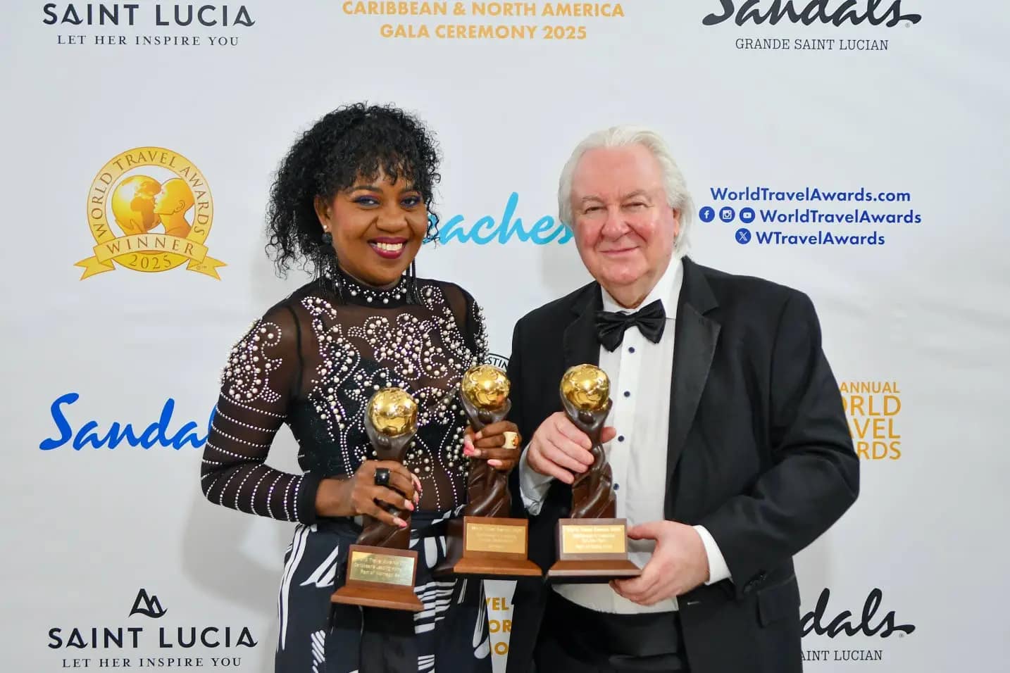 Sandals, Beaches win 16 World Travel Awards