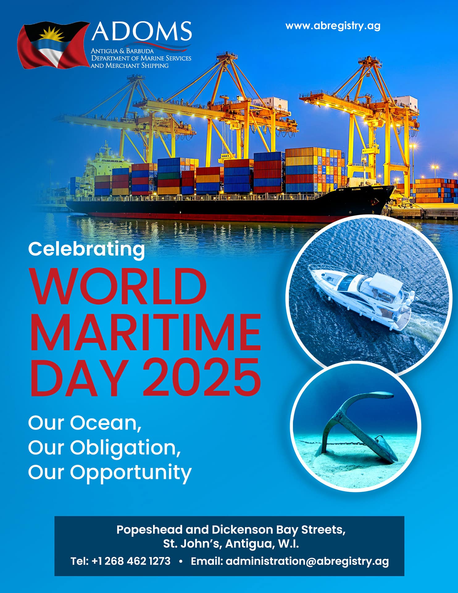 Antigua and Barbuda Highlights Ocean Protection Efforts on World Maritime Day