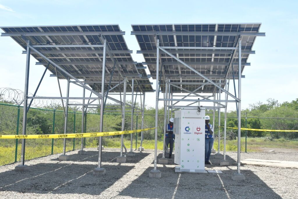 Digicel begins roll-out to solarise half its mobile network