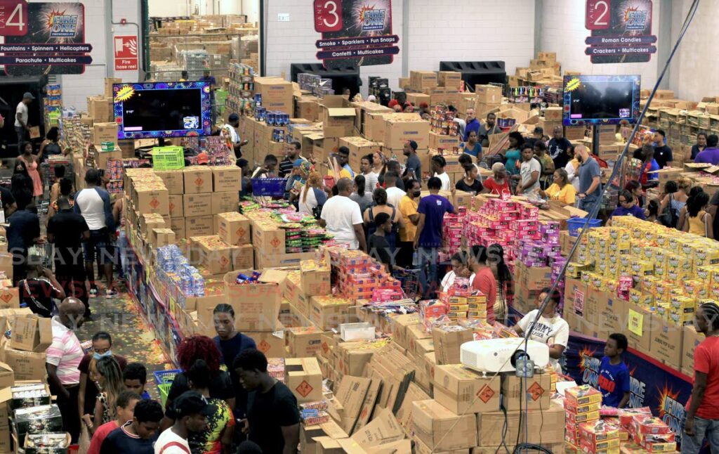 Fireworks disturbance Divali night