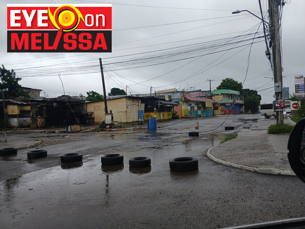 #EyeOnMelissa: Dangling power line on Red Hills Road