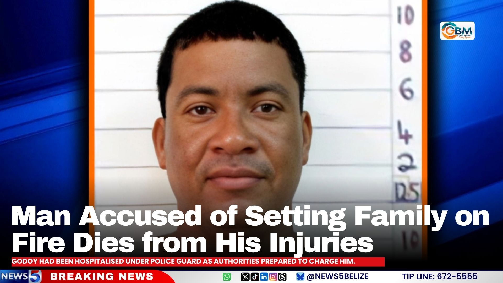 Man Accused of Setting Family on Fire Dies from His Injuries