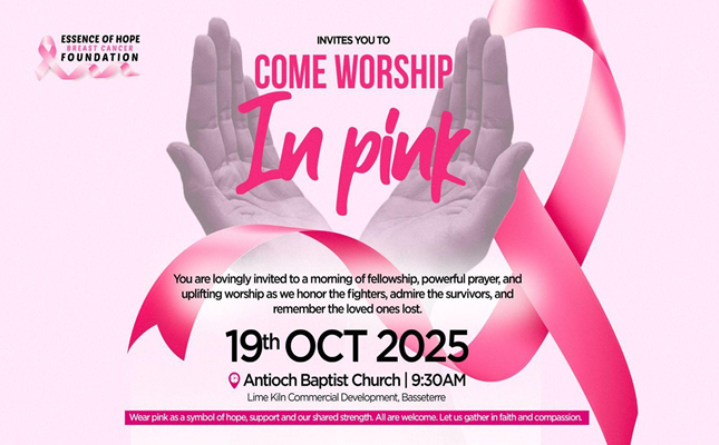 Come Worship in Pink