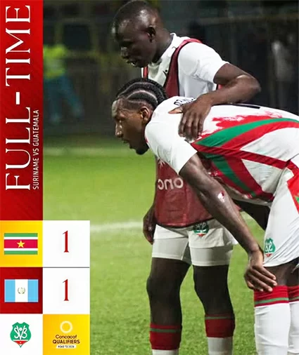 Natio sleept gelijkspel uit het vuur tegen Guatemala