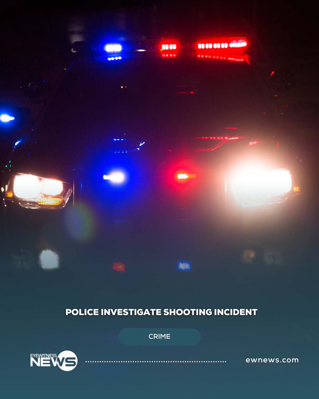 Police investigate shooting incident