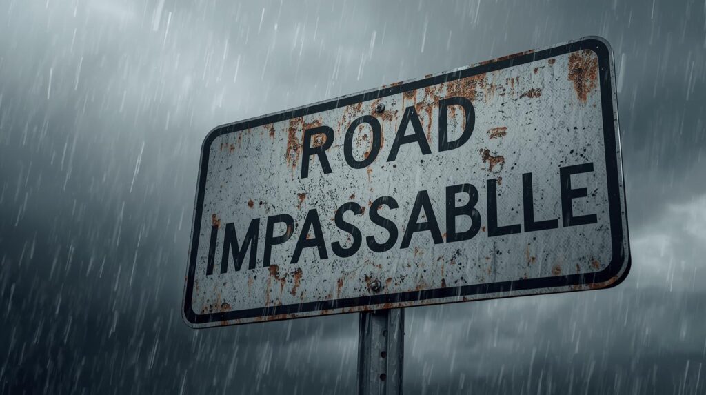 #EyeOnMelissa: Birnamwood district in Portland impassable