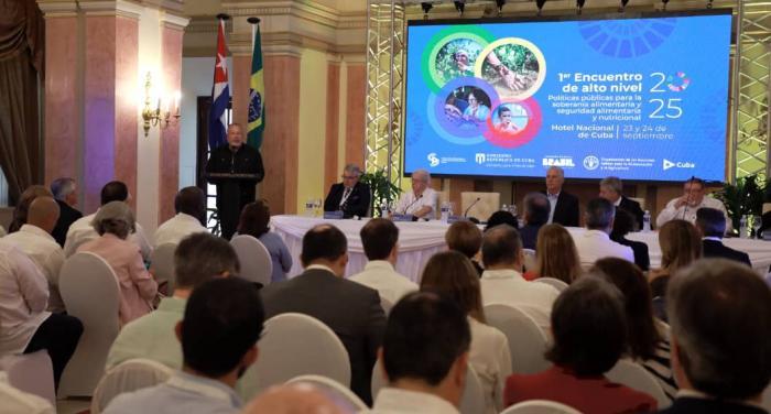 Cuba and Brazil foster partnerships for social protection and food security