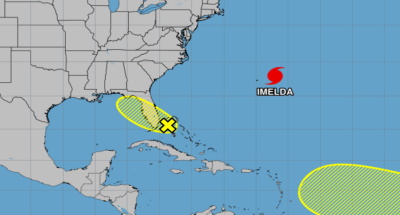 Hurricane Imelda moving away from Bermuda