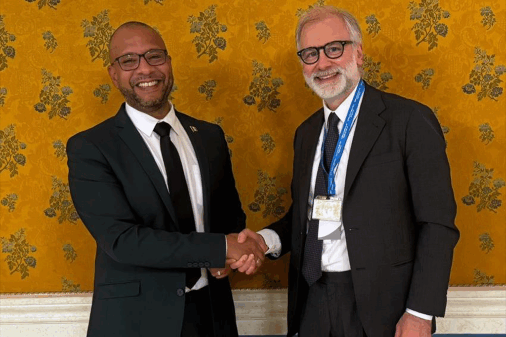 Ambassador Wilson engages in high-level talks on energy and trade in Rome