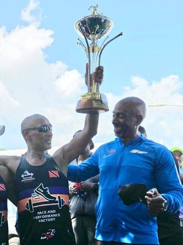 Dexter Ali, 55, completes stunning 130K run across Trinidad