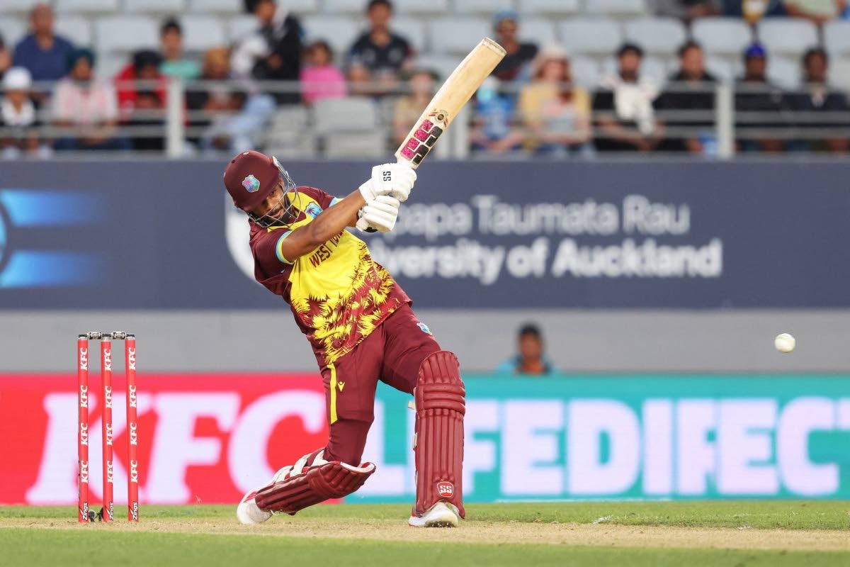 Windies survive Santner scare, edge New Zealand in 1st T20