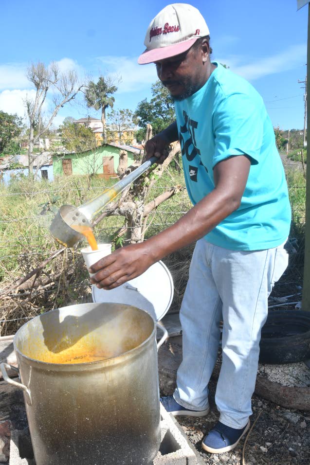 Soup pot brings comfort in St Elizabeth community