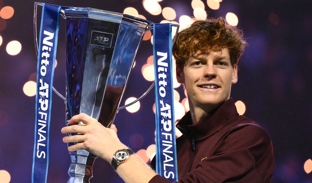 Sinner caps eventful year with ATP Finals triumph over great rival Alcaraz