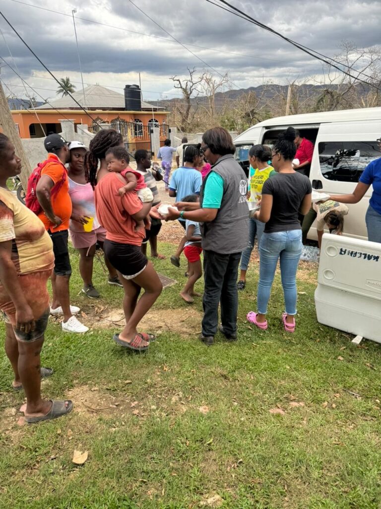 ADRA Jamaica committed to support before and after Hurricane Melissa