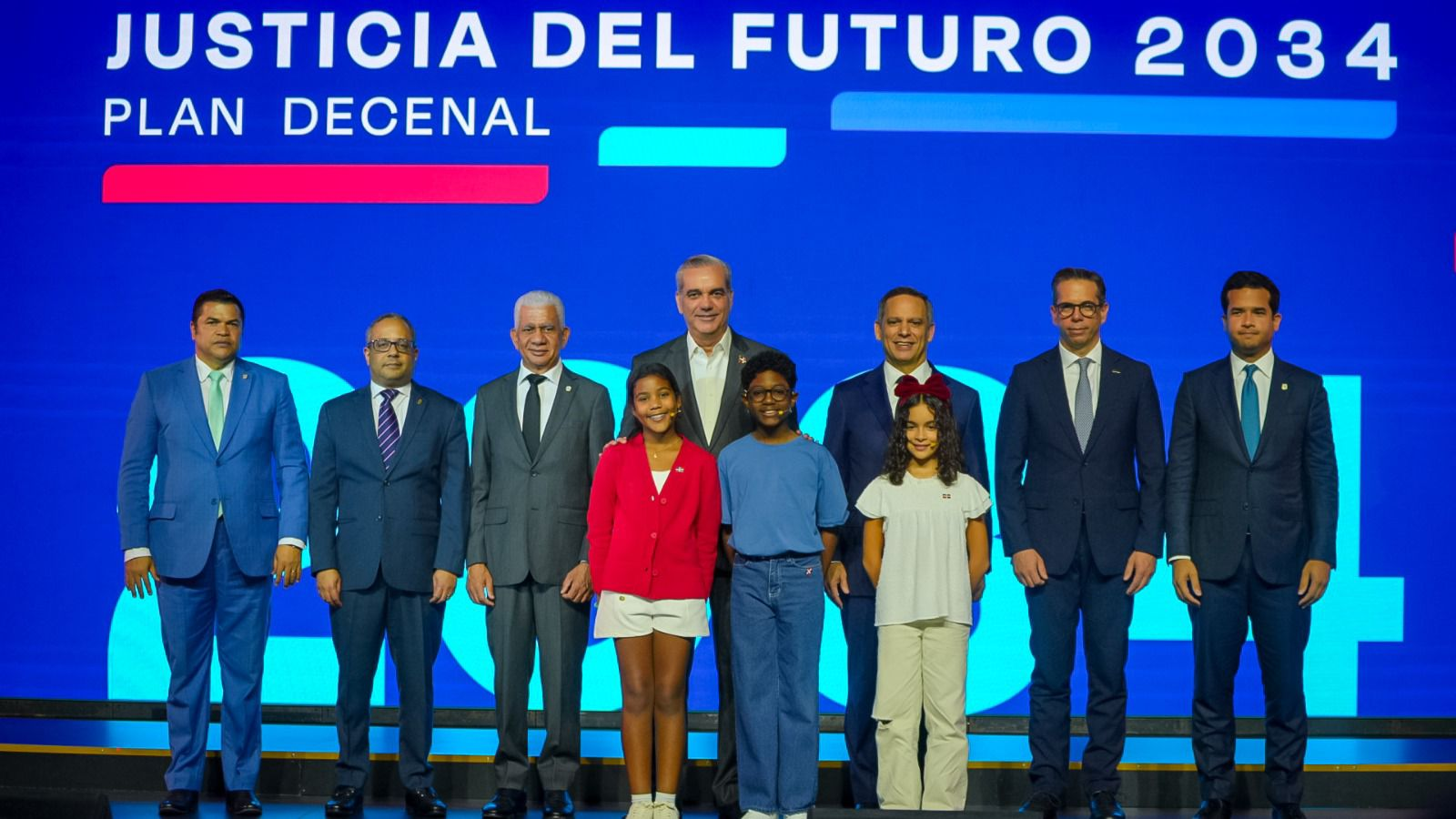 Abinader and Molina present “Justice of the Future 2034” plan