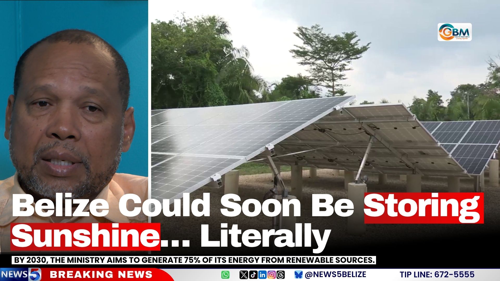 Belize Could Soon Be Storing Sunshine… Literally