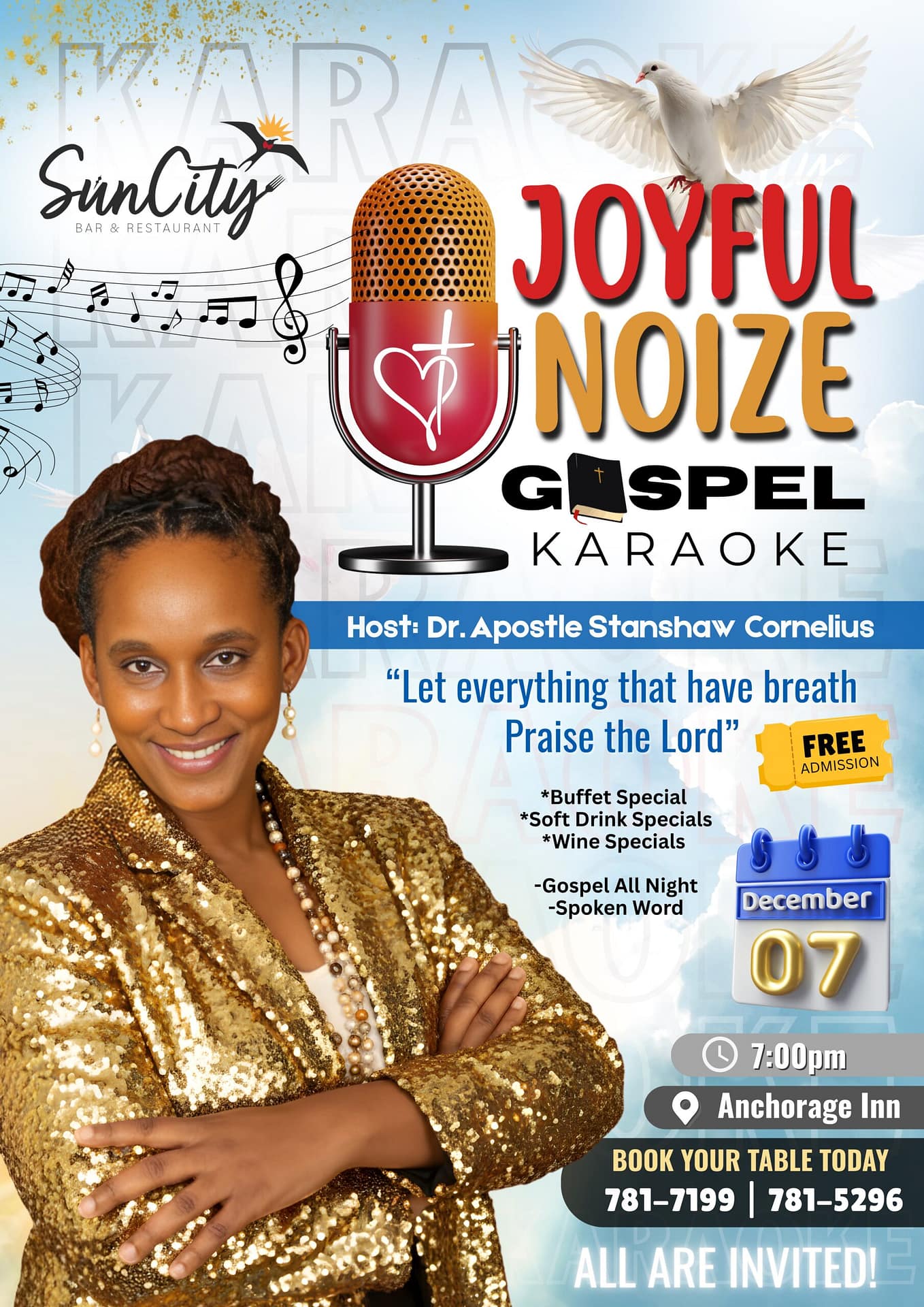 Joyful Noize Gospel Karaoke: A New Platform for Faith, Unity, and Community Engagement in Antigua