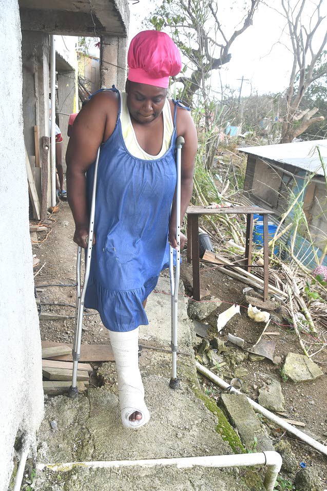 ‘Melissa, why you break Melissa leg?’