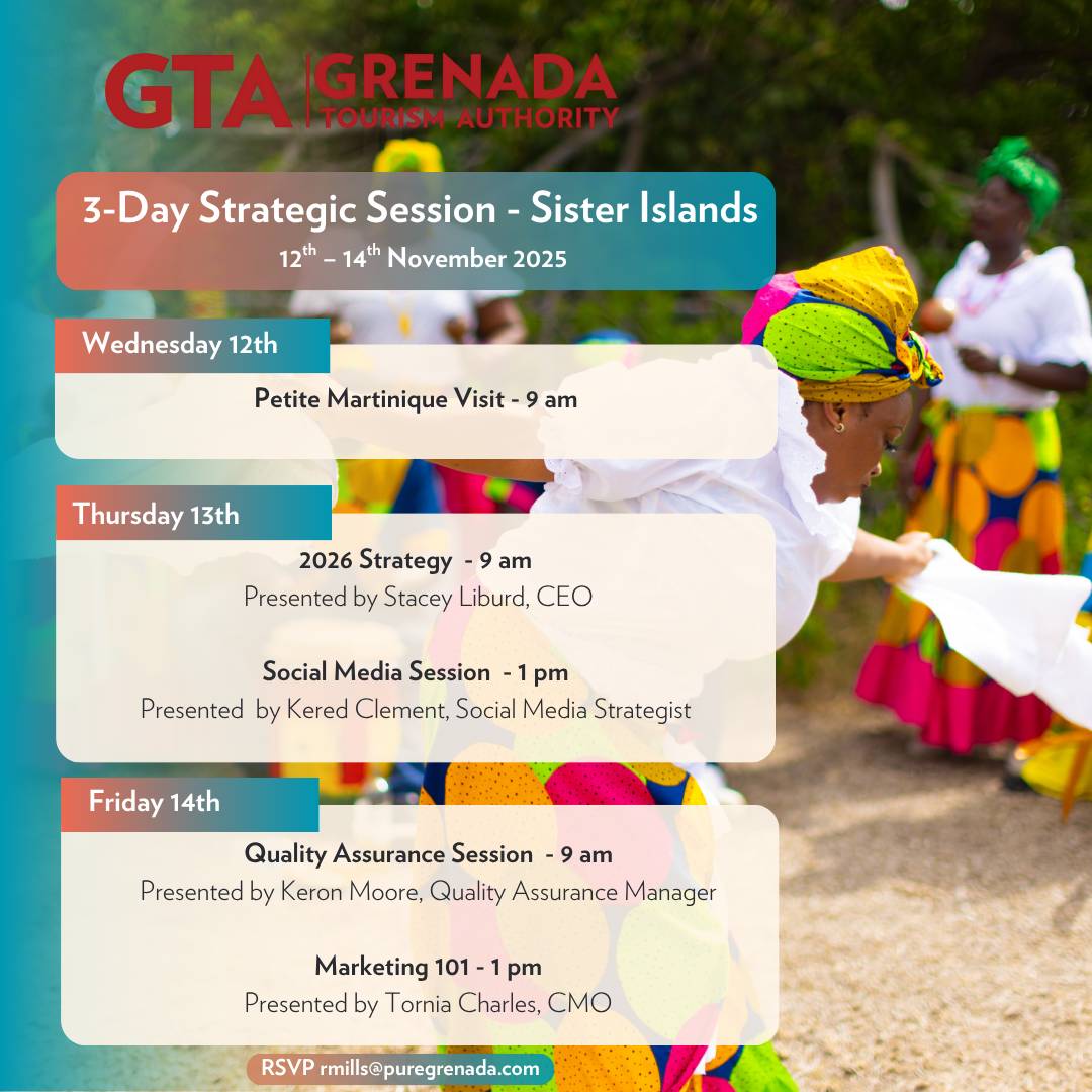 GTA to host 3-Day immersive strategic session for Carriacou and Petite Martinique