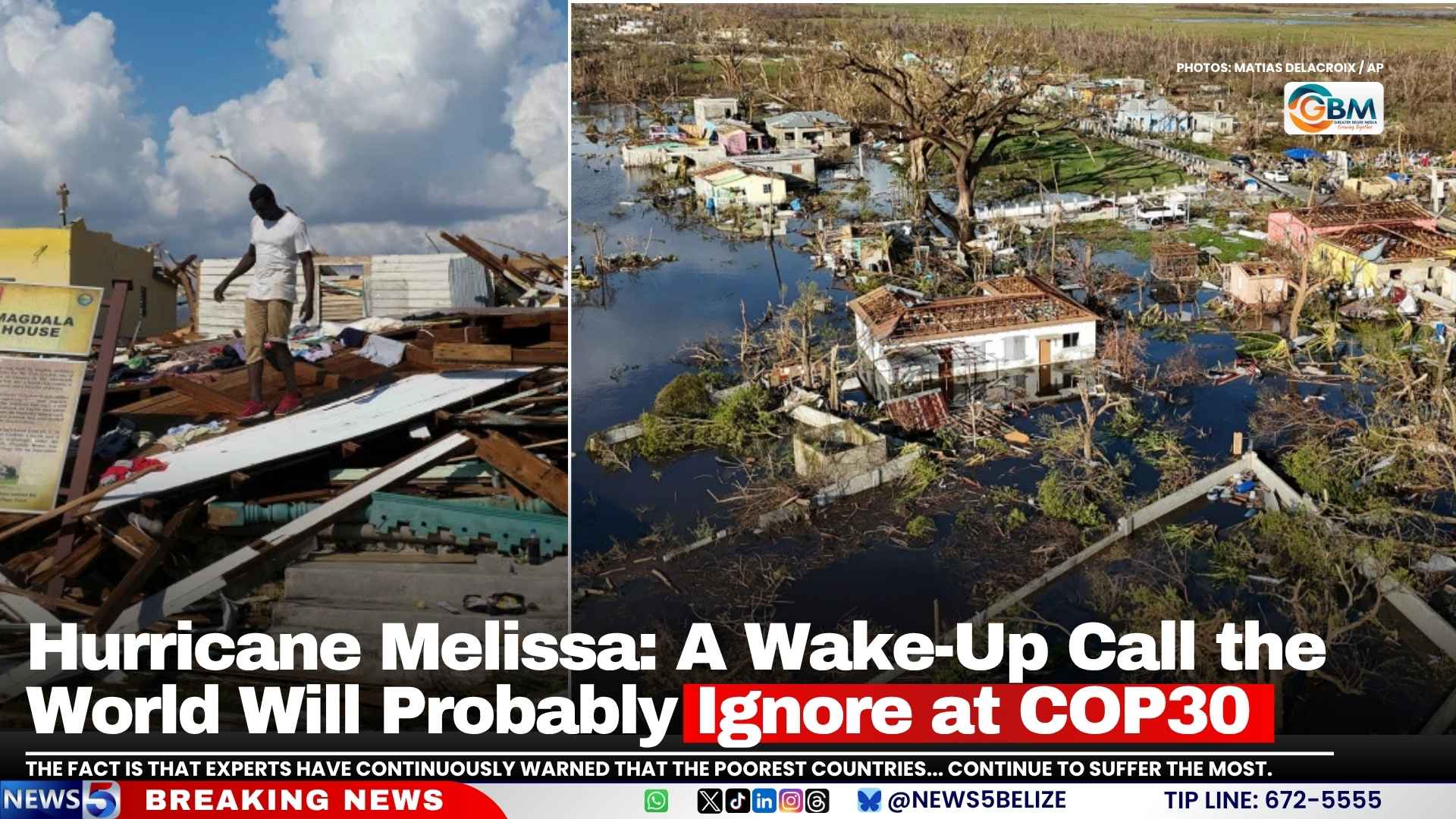 Hurricane Melissa: A Wake-Up Call the World Will Probably Ignore at COP30