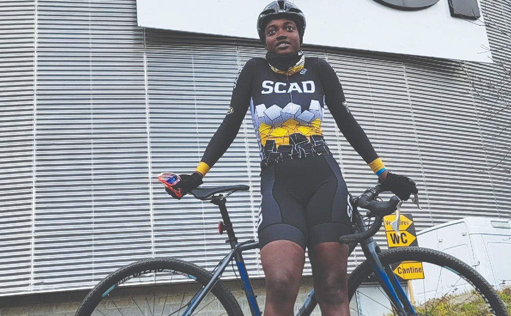 Jamaican Jordanio James breaking barriers at UCI Cyclo-cross training camp in Switzerland
