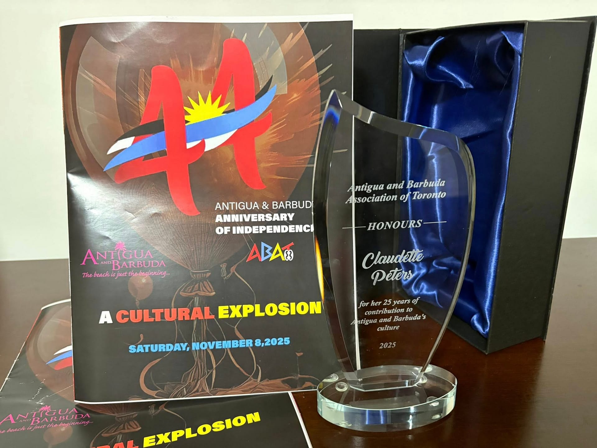 Claudette “CP” Peters Honoured in Toronto for 25 Years of Musical Excellence