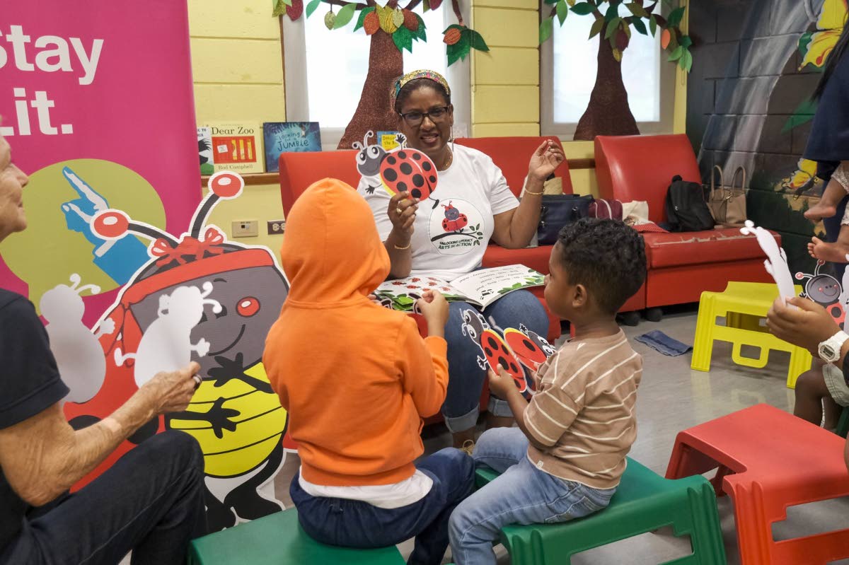 Family Reading Circle rolls to Port of Spain