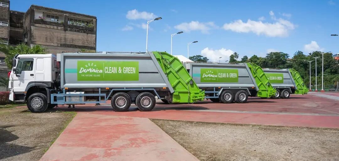 Waste management upgrades ongoing with four new trucks delivered to DSWMC today