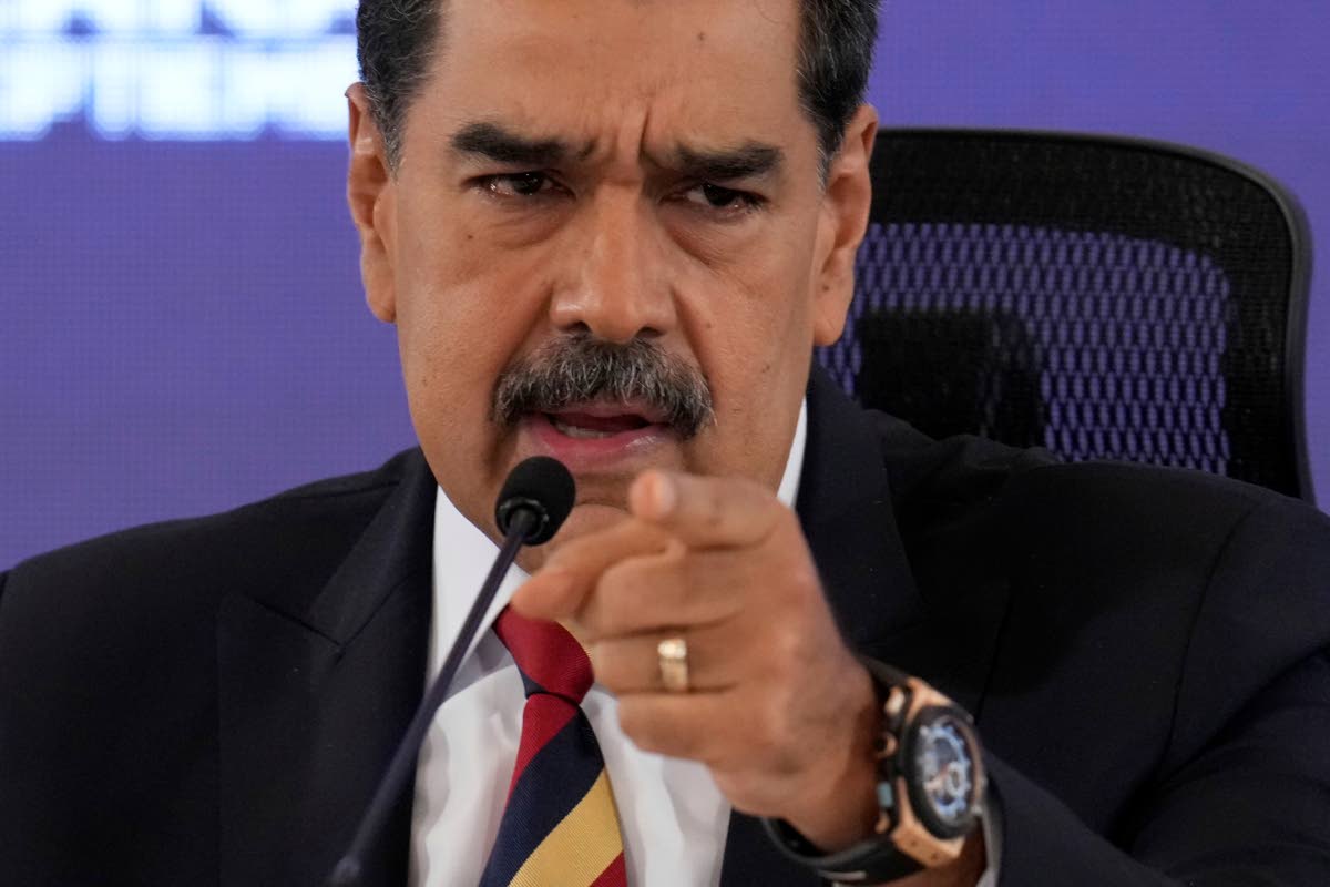 Maduro knocks Kamla for ‘housing US military force’