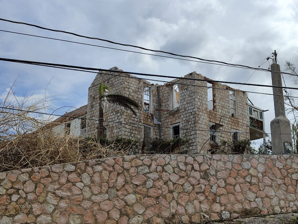 Greenwood Great House severely damaged by Hurricane Melissa