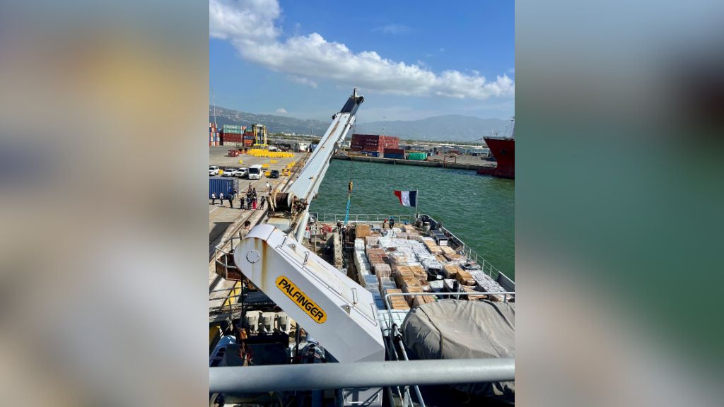 French vessel delivers humanitarian aid to Jamaica following Hurricane Melissa