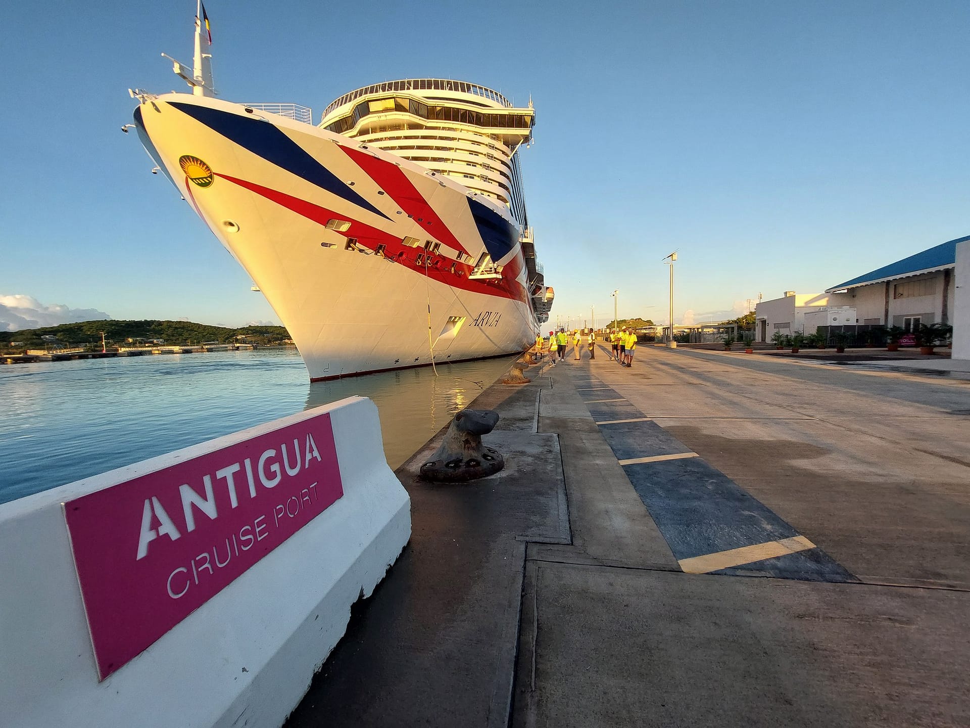 Arvia Begins Homeporting Operations at Antigua Cruise Port