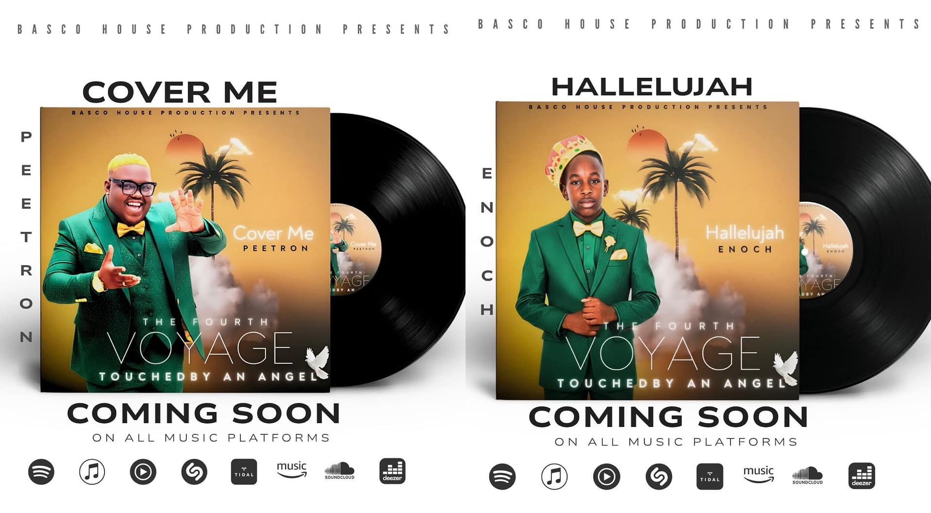 Peetron & Enoch Thomas Tracks Officially Confirmed to Represent Antigua and Barbuda in International Calypso Gospel Fusion Project