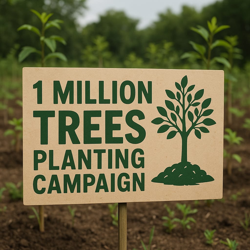 One Million Trees Campaign to Be Accelerated, Says Government