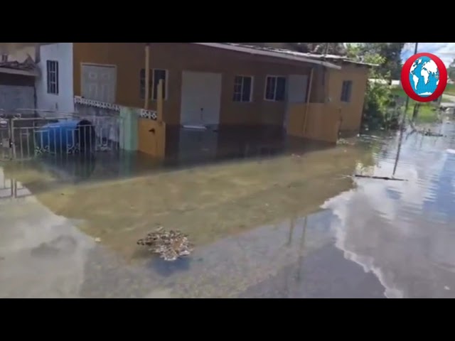 WATCH: Rising water renders Content roadway in Manchester impassable