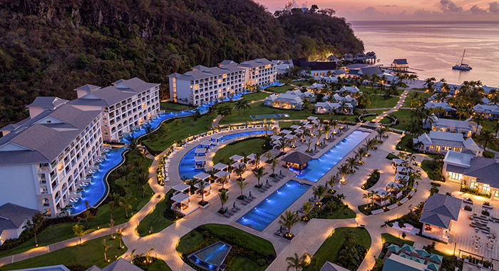 Sandals SVG wins best all inclusive resort overall 2025 at Travvy Awards