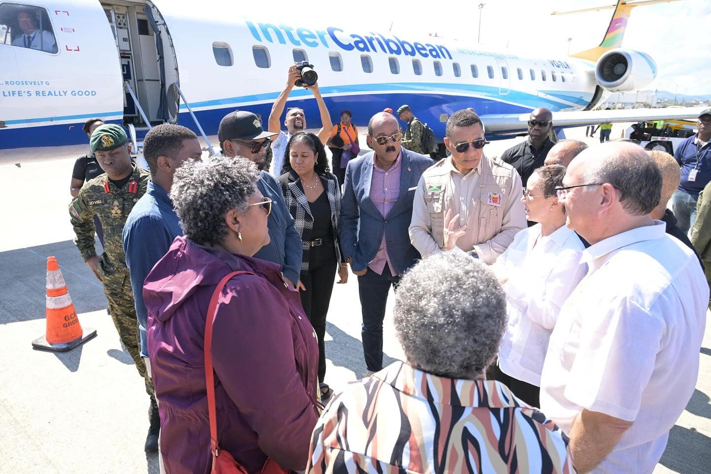 CARICOM Leaders Pledge Support After Touring Hurricane-Hit Jamaica