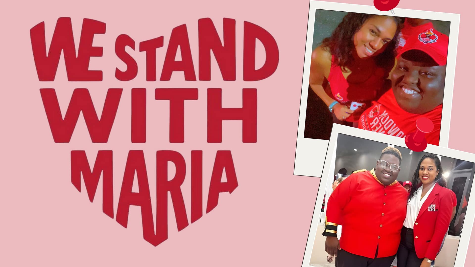 Youth Development Officer Peetron Thomas Expresses Support for Minister Maria Browne