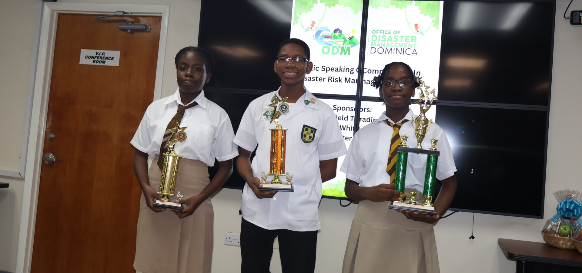 DGS nabs first place at second annual public speaking competition in disaster risk management
