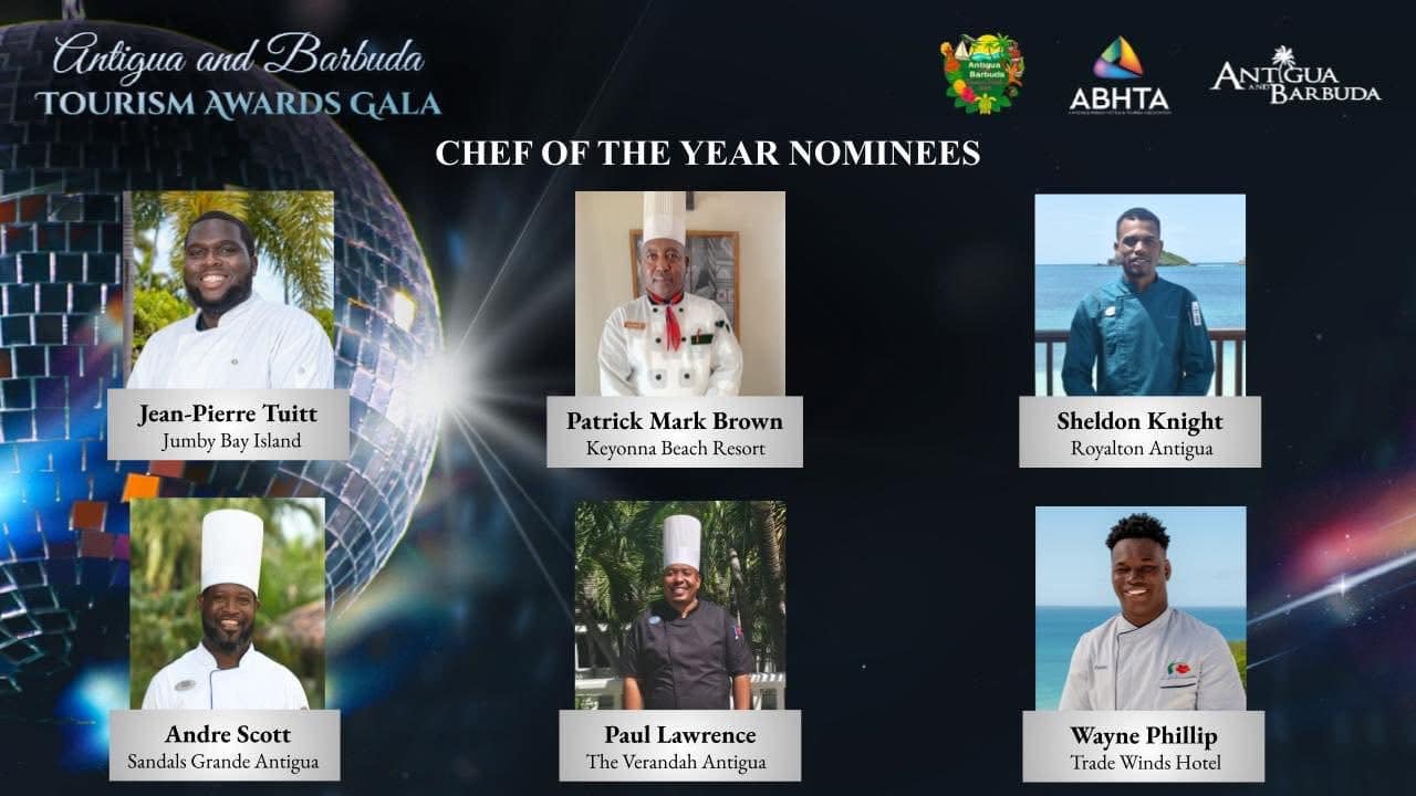 Tourism Awards Nominees Announced for Chef of the Year and Young Chef of the Year