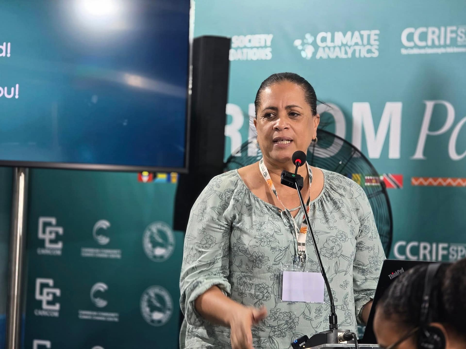 Black-Layne Shares Antigua and Barbuda’s Climate Finance Expertise at COP30 Briefing on Virgin Islands Trust Fund