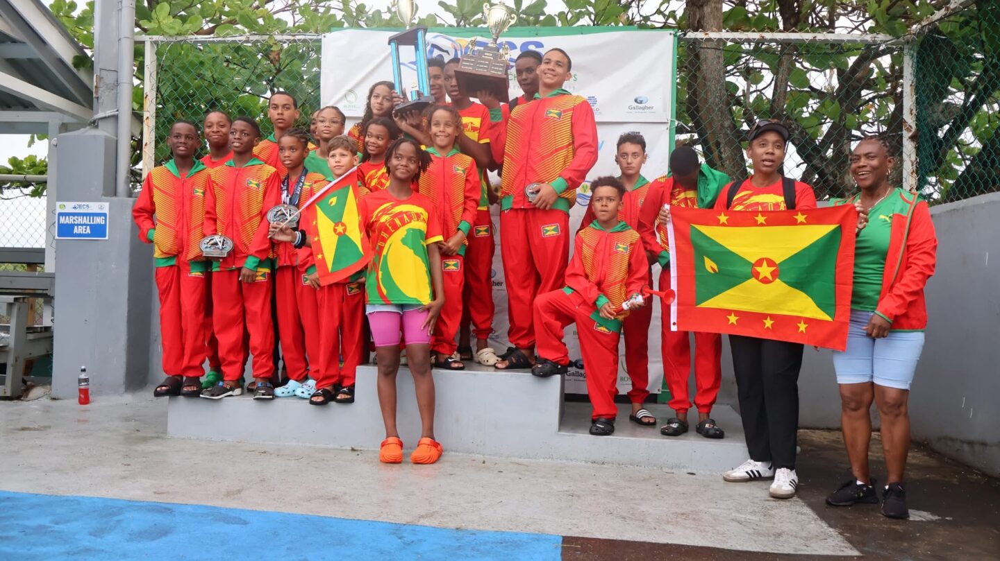 Team Grenada regains OECS Swim Championship title