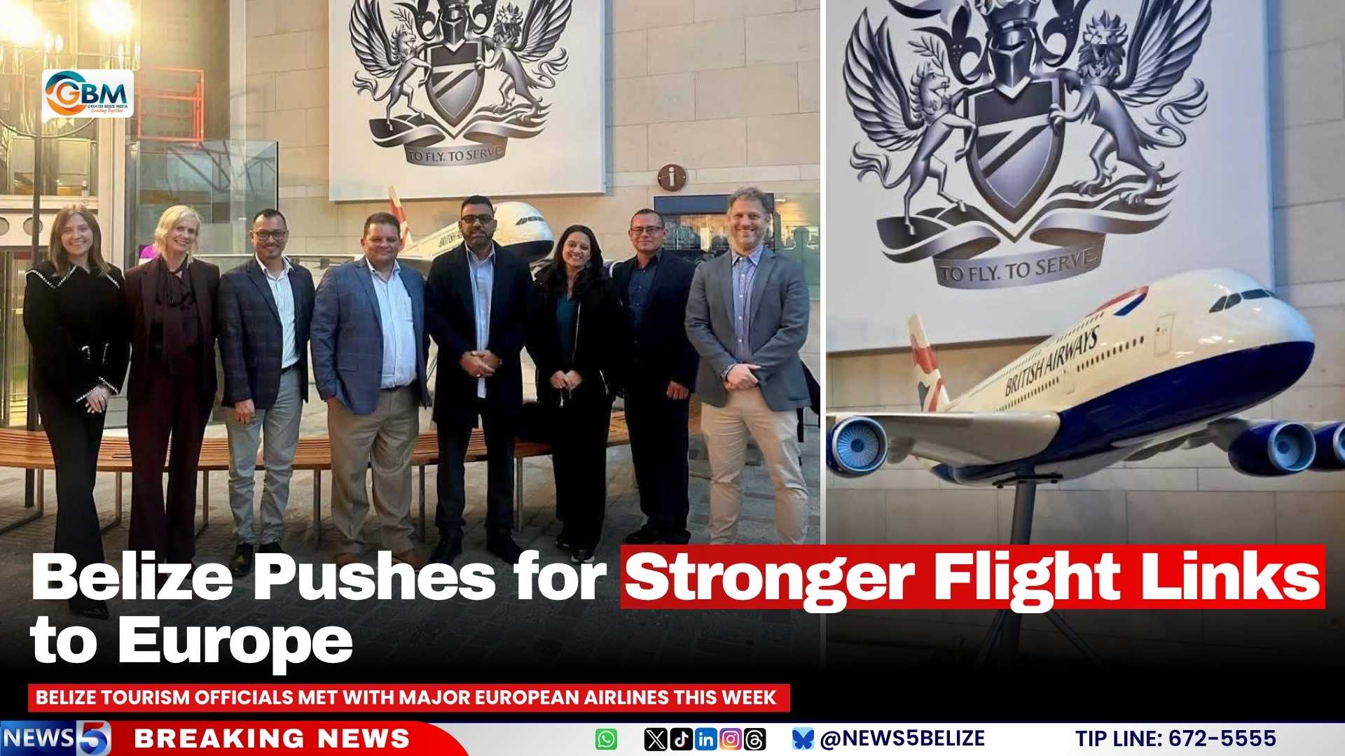 Belize Pushes for Stronger Flight Links to Europe