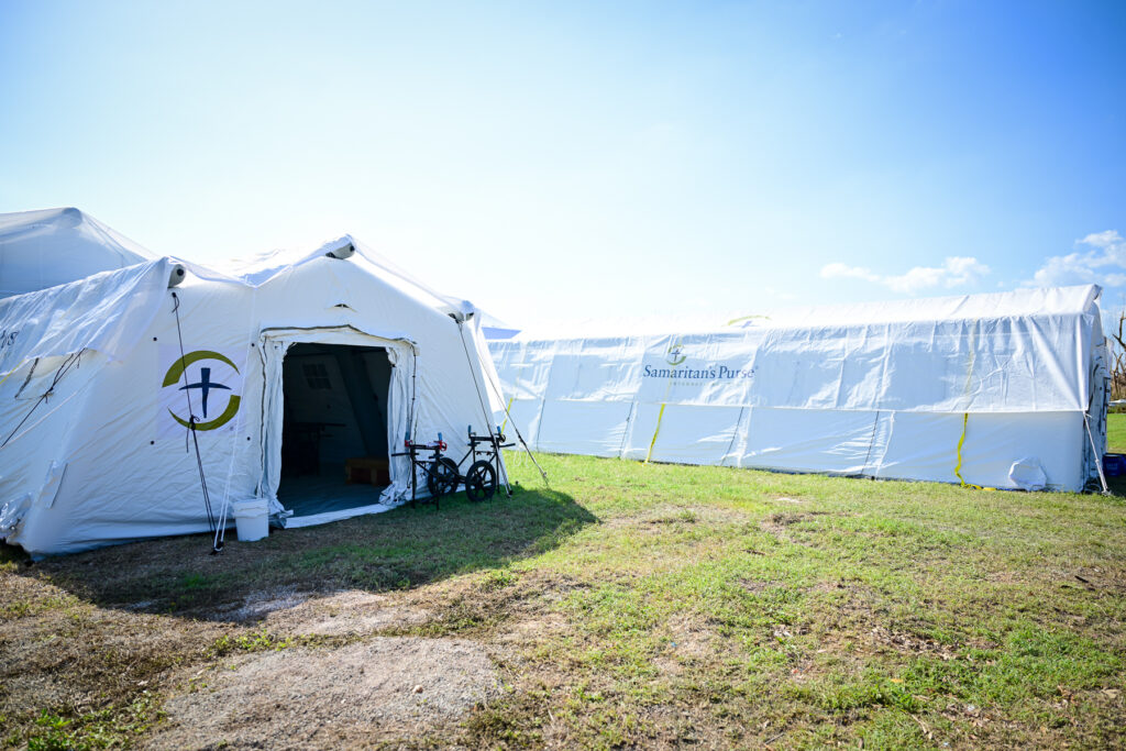 Emergency field hospital established in Black River