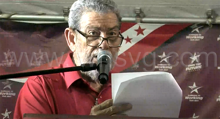 Gonsalves asks US to grant Vincies visa-free entry