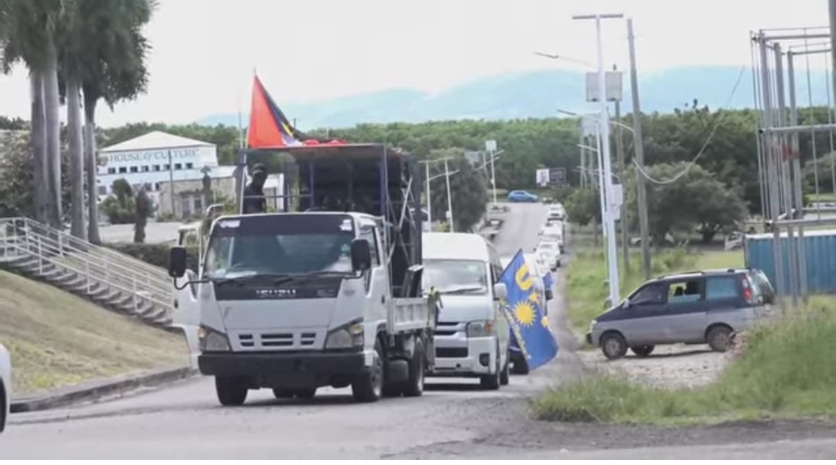 UPP Motorcade gets going