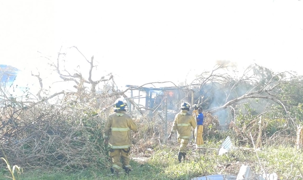 Fire destroys house in Falmouth